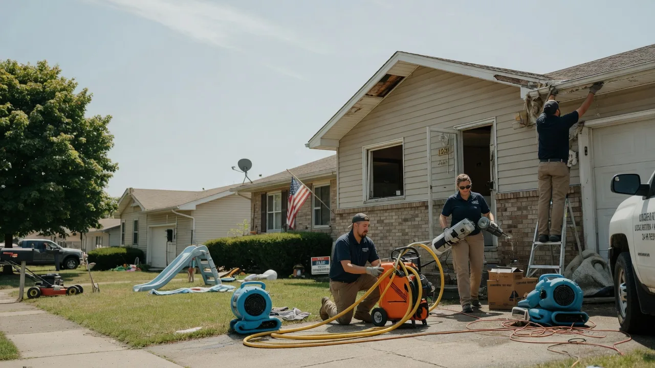 Water Damage Restoration in West Liberty, IA near me
